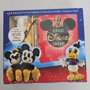 Disney Classic Crochet Craft Kit 2016 Instructions Included to Make 12 Character